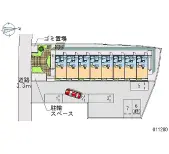 ★手数料０円★大東市中垣内１丁目　月極駐車場（LP）